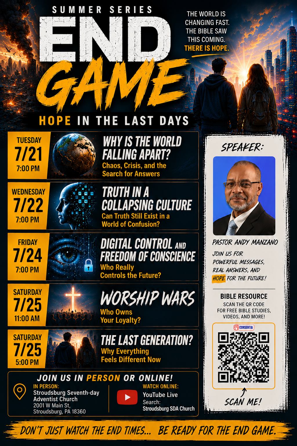 END GAME Summer Outreach