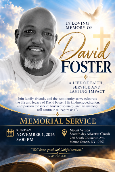 Memorial Service for Brother David Foster