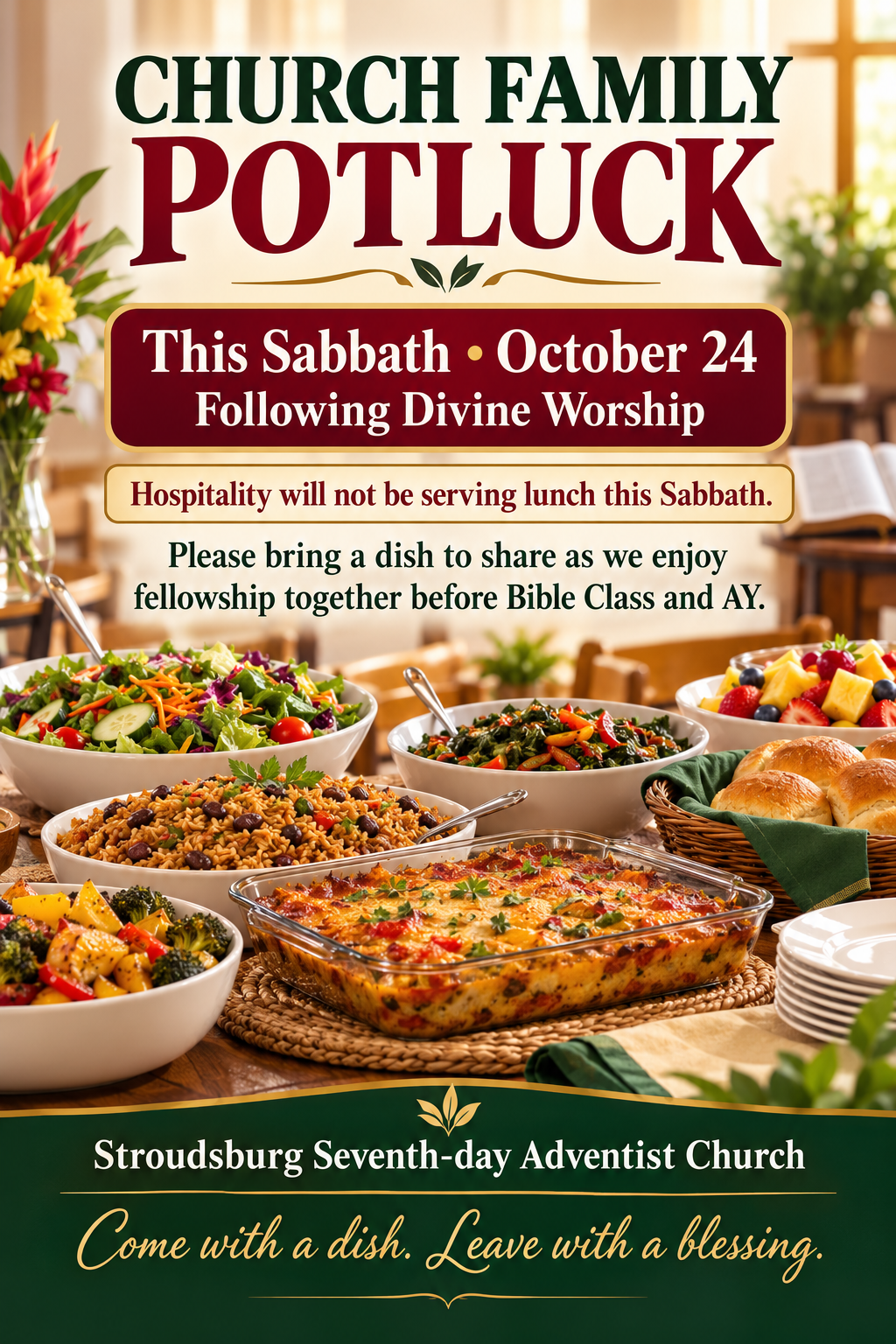 Church Family Potluck